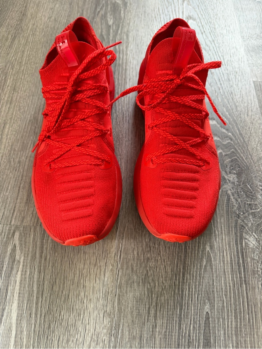 Under Armour Red Athletic Sneakers